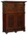 Dutch Ornately Hand Carved Cupboard, 1940s For Sale