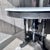 Black Vintage Round Table with Marble Top For Sale - Image 8 of 11