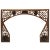 Brown Chinese Marriage Bedframe in Carved Fascia For Sale - Image 8 of 8