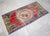 1980s Hand Knotted Turkish Rug. Floral Colorful Small Area Rug, Bath Mat, Kitchen Decor 2'2" X 4'5" For Sale - Image 12 of 13