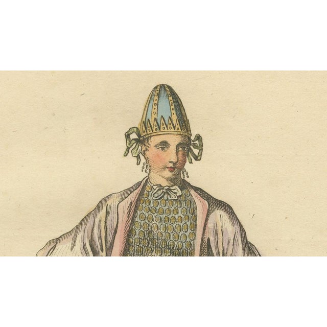 Gold Jefferys, Young Lady of Bulgaria, Traditional Dress, 1749, Print For Sale - Image 8 of 9