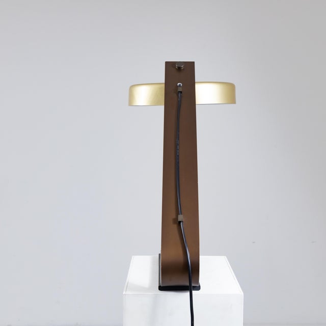 Table Lamp with Adjustable Lampshade, 1980s For Sale - Image 10 of 11