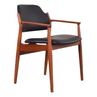 Mid-Century Modern Danish Teak Chair by Arne Vodder for Sibast, 1960s For Sale