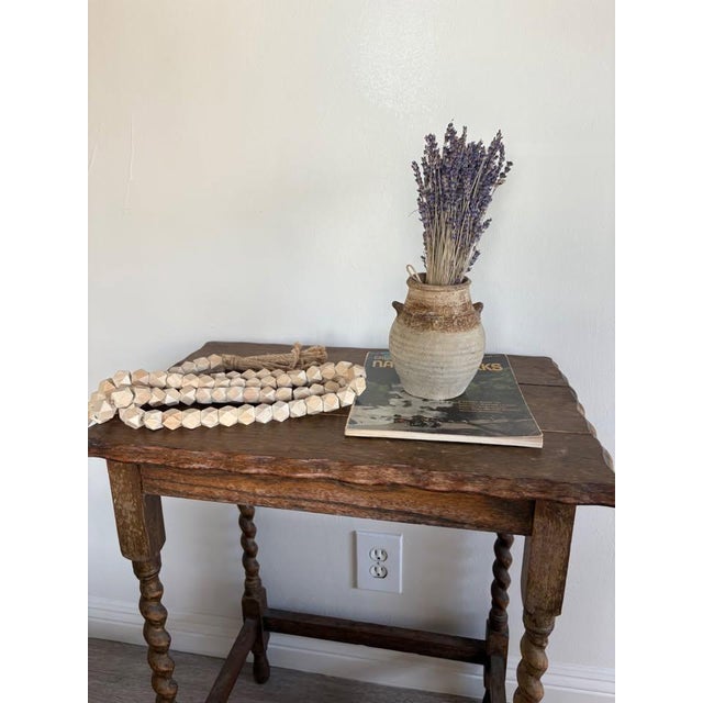 Contemporary Wooden Bead Garland For Sale - Image 3 of 3