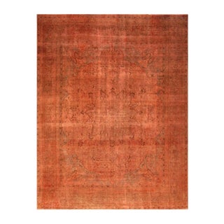Mid-20th Century Overdyed Rug For Sale