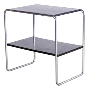 Chrome Two Tier Side Occasional Table, 1960s