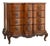 18th Century Danish Oak Rococo Chest of Four Drawers For Sale