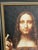 Plastic Salvator Mundi After Leonardo Da Vinci – Hand-Textured Fine Art Print For Sale - Image 7 of 11