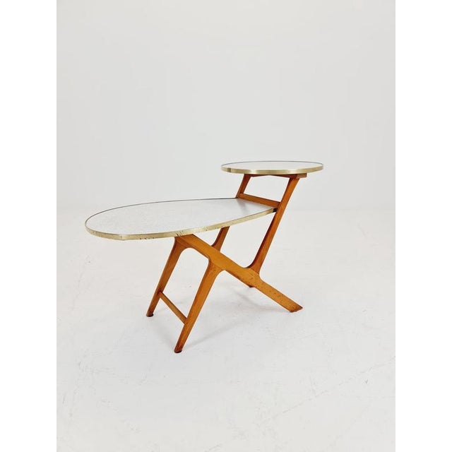 Large Mid-Century Minimalist German Plant Stand from Opal, 1950s For Sale - Image 17 of 17