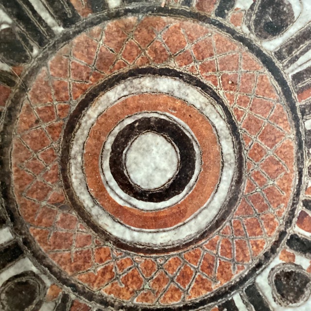 Mid Century Modern Ceramic Pottery Large Ashtray/Bowl 75576 Italy For Sale - Image 4 of 12