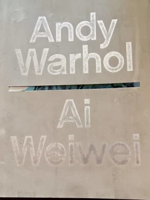 Ai Weiwei / Andy Warhol, Art Book