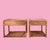Coastal Pair of Split Rattan Nightstands With Drawer For Sale - Image 3 of 5