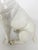 Ceramic White Glazed Ceramic Dog Sculpture, France, 1970s For Sale - Image 7 of 16