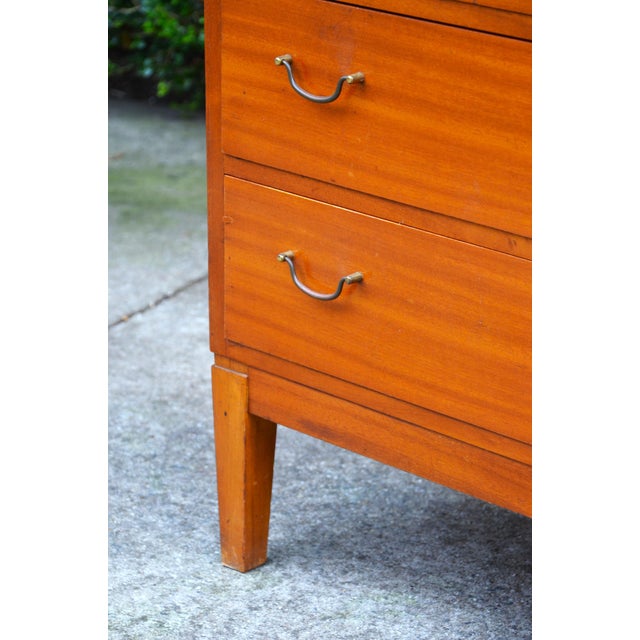 Brown Danish Chest of Drawers, Attributed to Peter Hvidt For Sale - Image 8 of 10