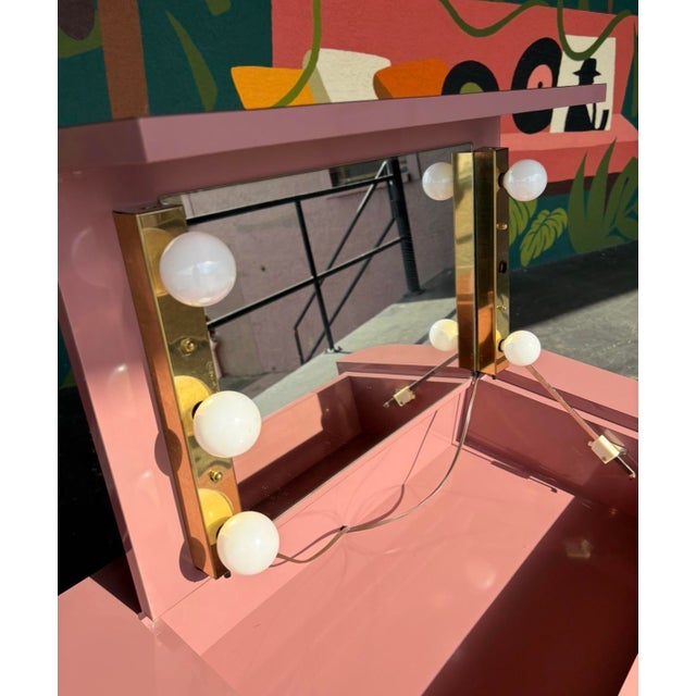 Postmod Pink Vanity For Sale - Image 11 of 13