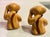Mid 20th Century Mid 20th Century Trompe-L’Oeil Ceramic Cheeky Monkey Salt and Pepper Shakers For Sale - Image 5 of 9