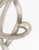 Late 20th Century Modernist Silvered Abstract Freeform Sculpture For Sale - Image 5 of 10