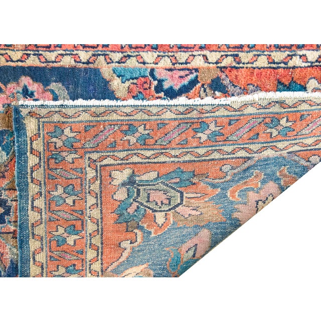 Early 20th Century Persian Lilihan Rug For Sale - Image 14 of 15