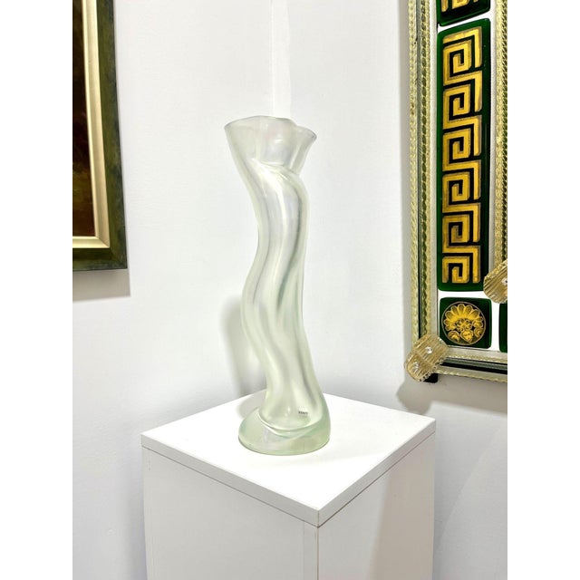 Price reduced $1,300. Now only $2,350! Fulvio Bianconi designed "Donna" and created his Masterpiece at the Venini Furnaces...