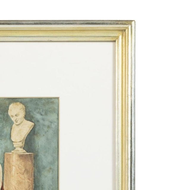 Rainha D. Amélia, Watercolor, 19th Century For Sale - Image 4 of 6