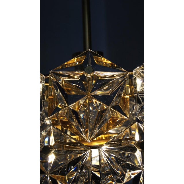 Chandelier Royal Kristall from Kinkeldey, 1960s For Sale - Image 10 of 12