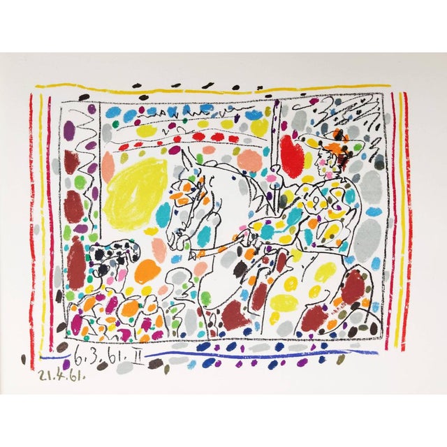 Pablo Picasso, Picador II, 1961, Lithograph For Sale - Image 6 of 6