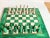Green Large Early 20th Century Malachite & Carrara Marble Chess Board, 1920s For Sale - Image 8 of 13