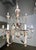 Baroque 1 Active Conversation Twelve Light Spanish Wrought Iron & Wood Painted Chandelier For Sale - Image 3 of 15