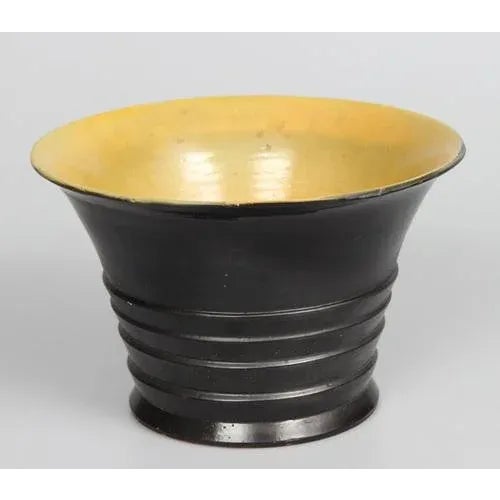 Art Deco Ceramic Vase For Sale - Image 3 of 8