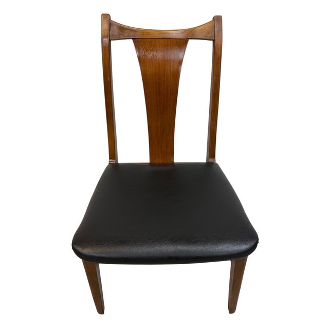 1960s Mid-Century Modern Walnut Dining Chairs - Set of 6 For Sale - Image 5 of 7