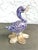 Vintage Murano Millefiori Art Glass Swan Sculpture With Aventurine Base For Sale - Image 4 of 10