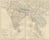 British India Map with Burma & Ceylon – Nieuwe Hand-Atlas, Leiden 1876 This finely engraved 19th-century map titled...