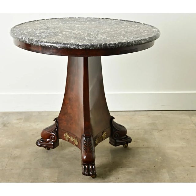 French 19th Century Restoration Period Center Table For Sale - Image 9 of 12