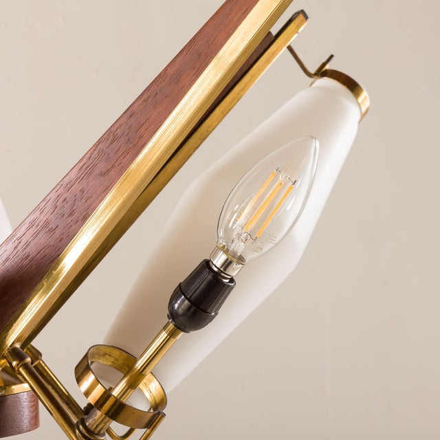 Mid-Century Italian Pendant attributed to Stilux Milano, 1950s For Sale - Image 14 of 15