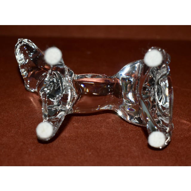 Vintage Baccarat Dog Crystal Figurine Paperweight For Sale - Image 10 of 12