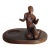 1920s Art Deco Frankart Style Bronzed Spelter Nude Tray For Sale