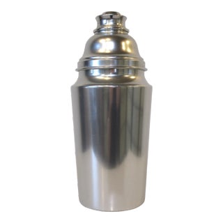 Hotel Styled Large Aluminum Cocktail Shaker For Sale