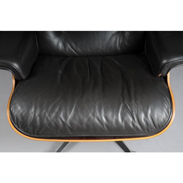 Set of Lounge Chair and Ottoman by Charles Eames for Herman Miller, 1960s For Sale - Image 10 of 18