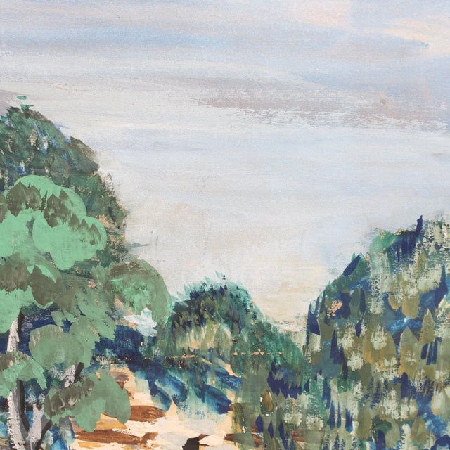 Parc des Buttes-Chaumont Paris by Lucien Génin, 1930s For Sale - Image 9 of 18