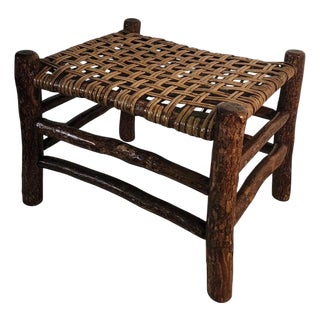 1940s Old Hickory Ottoman For Sale