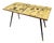 Mid-Century Modern Italian Coffee Table with Egyptian Decor, 1950s For Sale