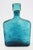 Mid-Century Modern Large Italian Blue Relief Glass Carafe by Empoli, Italy, 1960s For Sale - Image 3 of 8