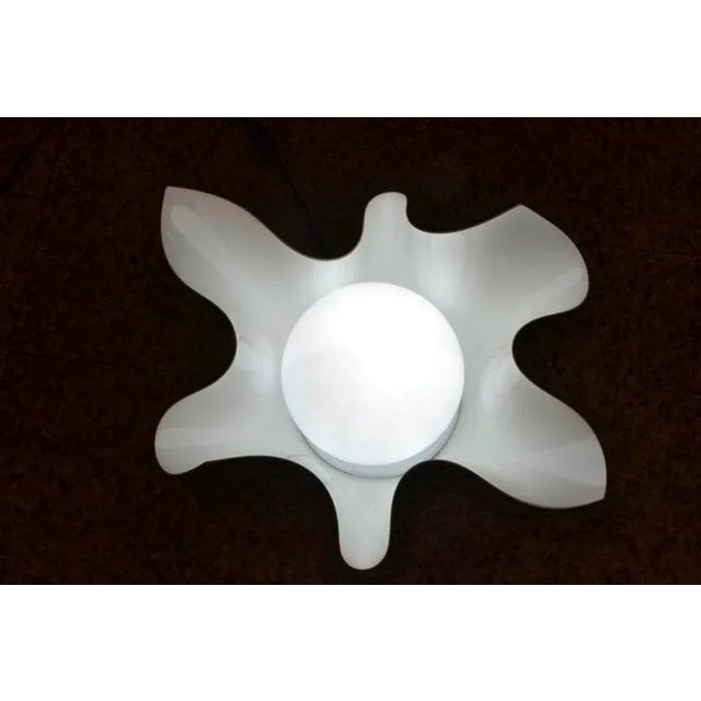 1970s Fazzoletto Plastic Lamp from Guzzini, 1970s For Sale - Image 5 of 7