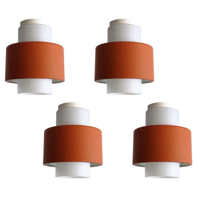 Geometric Flush Mount Light by Philips, 1960 For Sale - Image 9 of 9