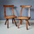 Rustic Antique 19th Century Farmhouse Chairs, Set of 2 For Sale - Image 3 of 17