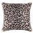Schumacher Iconic Leopard 20" Pillow in Ebony/Natural For Sale