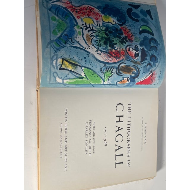 Marc Chagall The Lithographs of Chagall 3 Ed 1969 by Julien Cain For Sale - Image 4 of 7