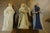 Set of 14 Wax and Fabric Nativity Figurines, 1800s, Textile For Sale - Image 8 of 8