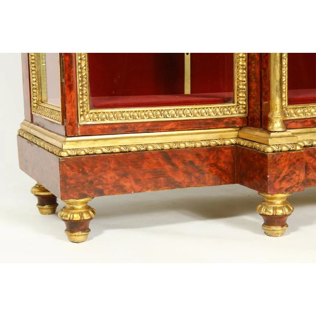 Louis XIV Style Vitrine Cabinet, 19th C. For Sale In Orlando - Image 6 of 7