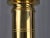 1990s Frederick Cooper Brass Faux Lantern Column Footed Table Lamp For Sale - Image 11 of 17